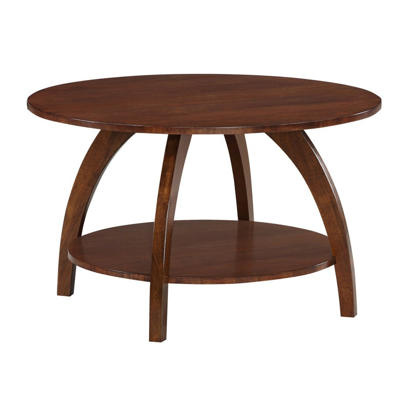 Wooden Rund Coffee Table for Living Room | premium look stylish design