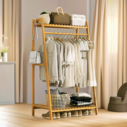 Exclusiven Anla | Wooden Clothes Stand