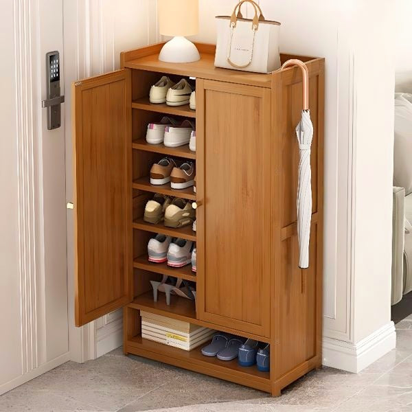 Stylish Wooden Shoe Cabinet