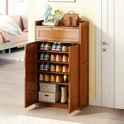 Wooden Shoe Cabinet For Modern Home