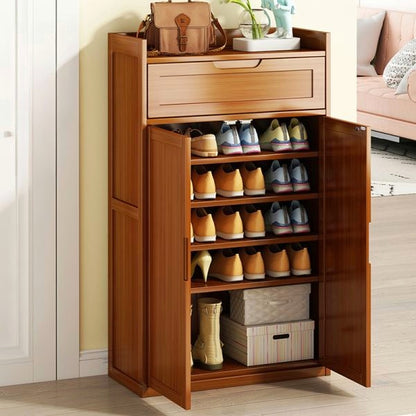 Wooden Shoe Cabinet For Modern Home