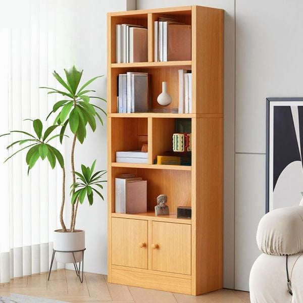 Exclusive Wooden Bookshelf with 2 Doors