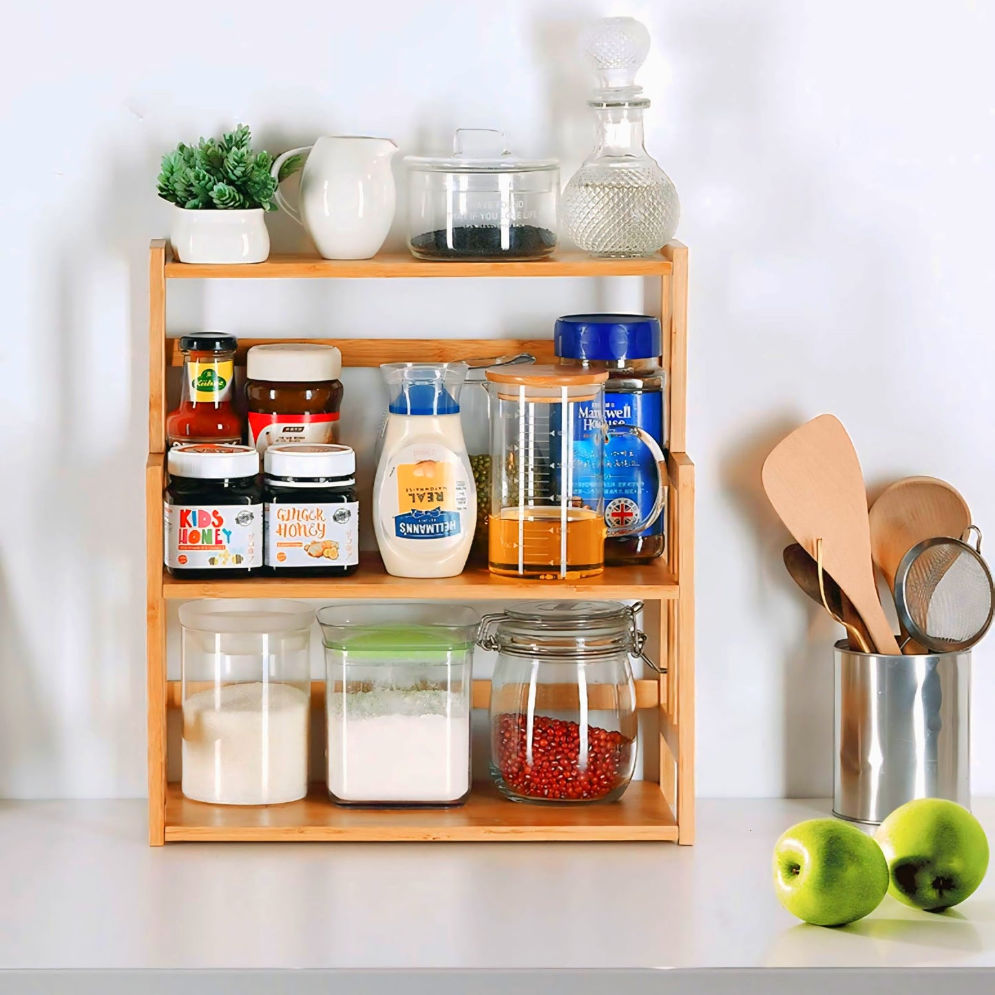 Excluvsive Wooden Kitchen Shelf / Wooden Kitchen Rack