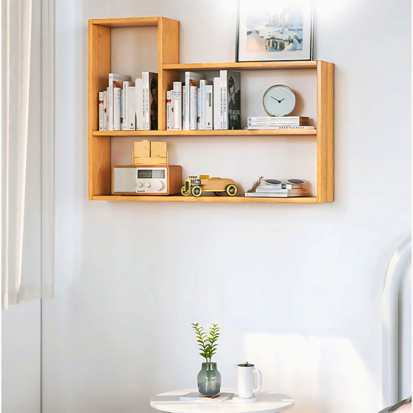 Stylish Wooden Wall shelf For Sweet Home & Office