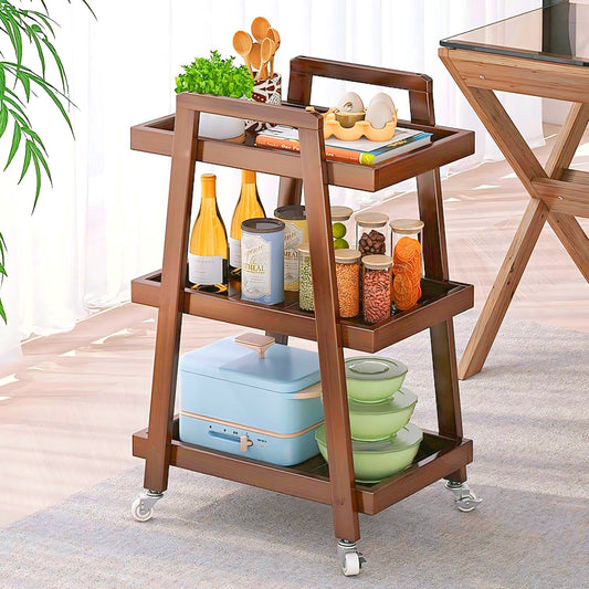 Wooden Kitchen trolley / serving trolley