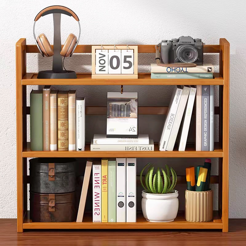 Wooden Mini Table Bookshelf for Reading Room/ Office Room