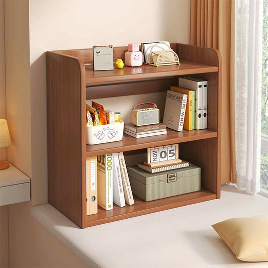 Wooden Mini Table Bookshelf for Reading Room/ Office Room