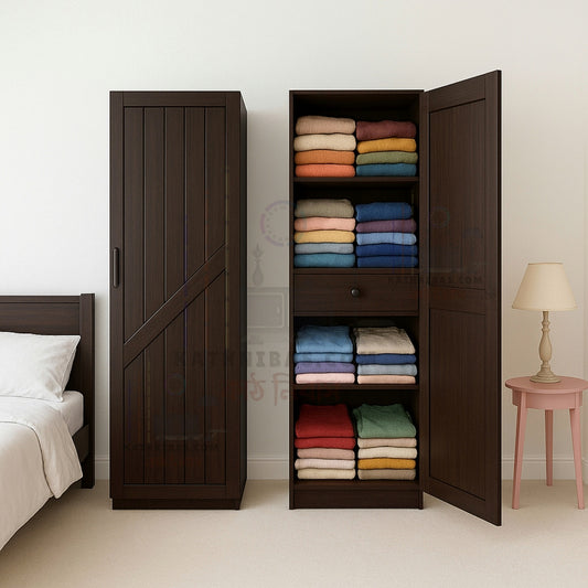 Wooden Mini Almirah | Colorful Clothes Organized in your beautiful Bedroom