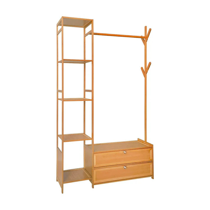 Modern Wooden Clothes Rack Stand | Wooden Alna