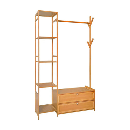 Modern Wooden Clothes Rack Stand | Wooden Alna