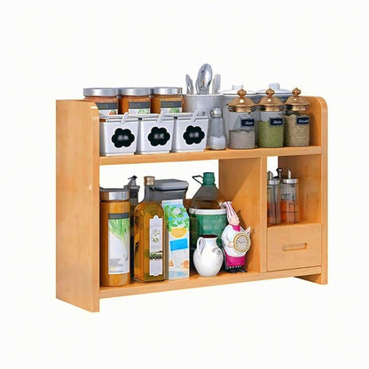 Kitchen shelf / Wooden kitchen rack