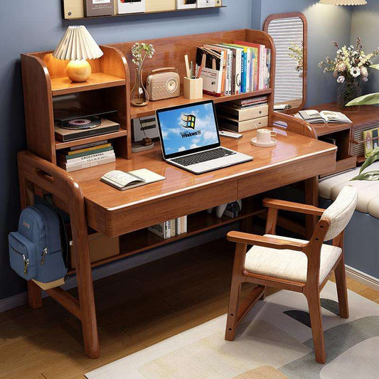 Ergonomic Wooden Study Table for Students & Professionals