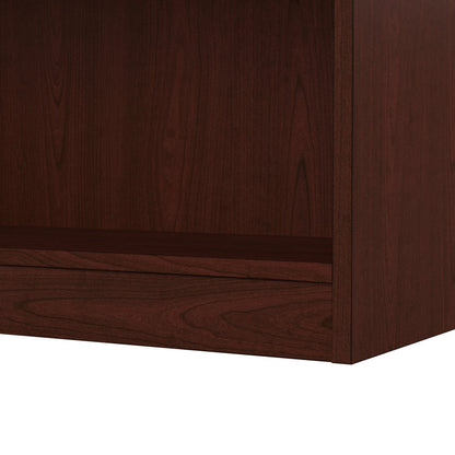 Small 2 Shelf Bookshelf for Home Office and Living Room