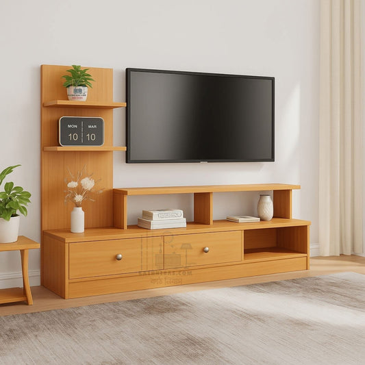 Wooden Tv Cabinet | Wooden TV Console | TV Stand with Cabinet