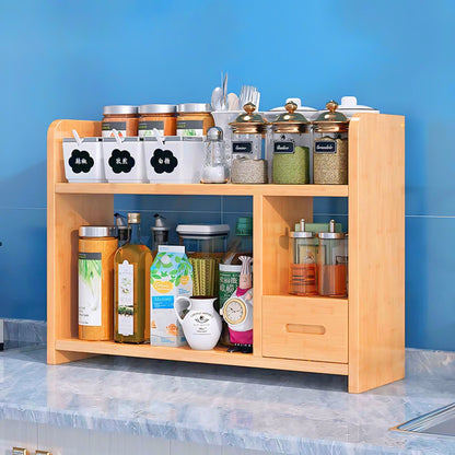 Kitchen shelf / Wooden kitchen rack