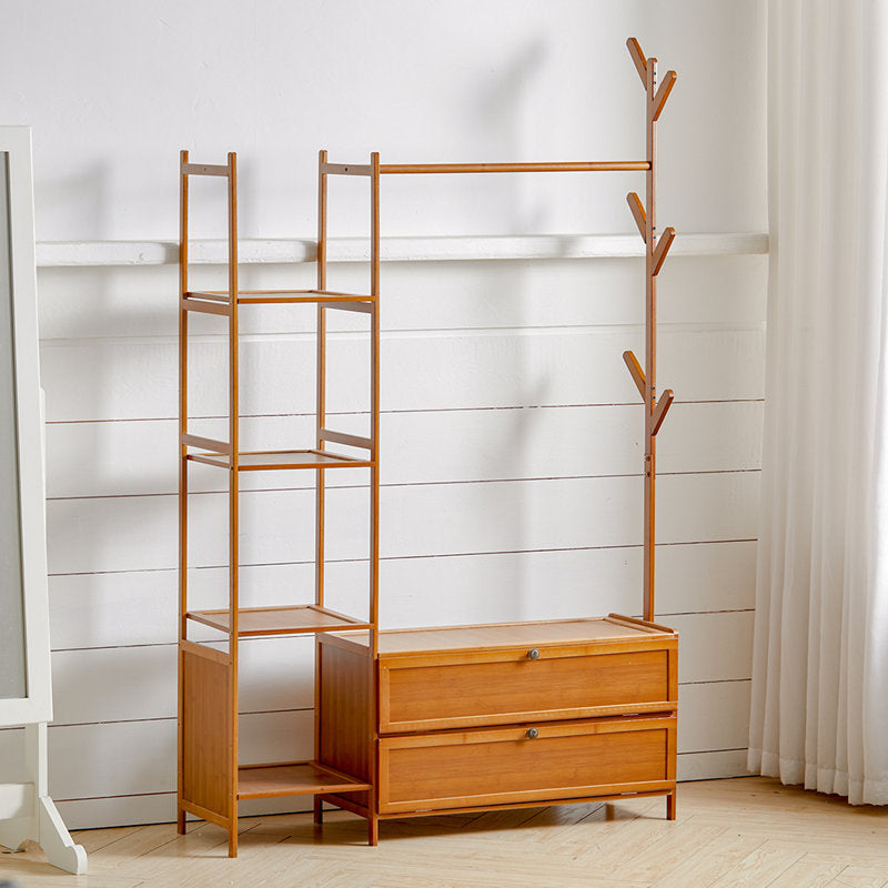 Bedroom Closets Storage Organizer | Wooden Clothes Stand | wooden Alna