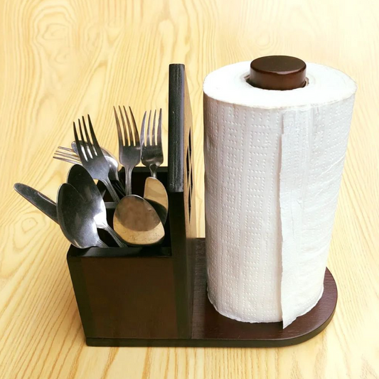 Wooden Tissu Holder / Kitchen storage