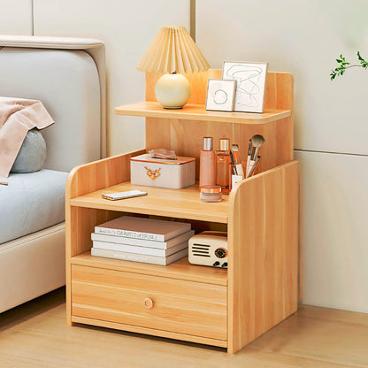 Wooden Bedside Table