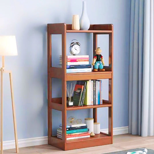 Stylish Wooden 4 Row Bookshelf For Office/Home