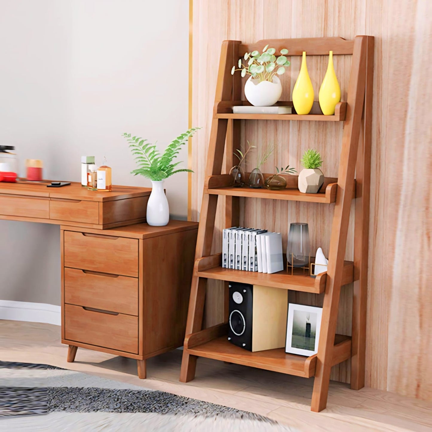 Wooden Modern Bookshelf for Home & office