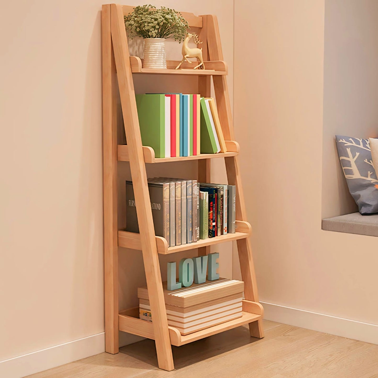 Wooden Modern Bookshelf for Home & office