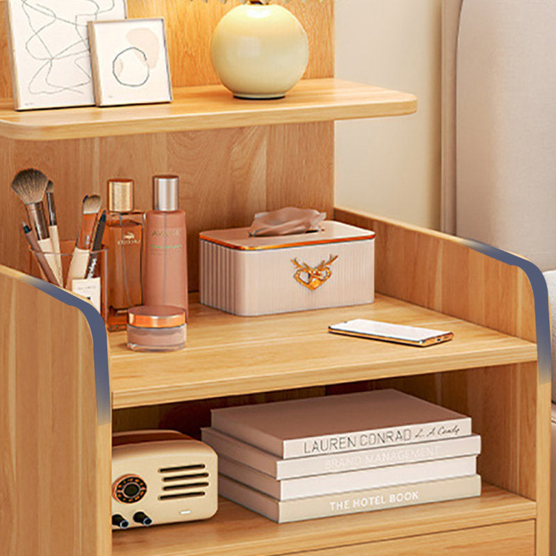 Wooden Bedside Table