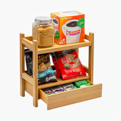 Kitchen Rack / Wooden kitchen shelf