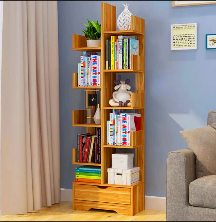 L-Shape Bookshelf For Office/Home