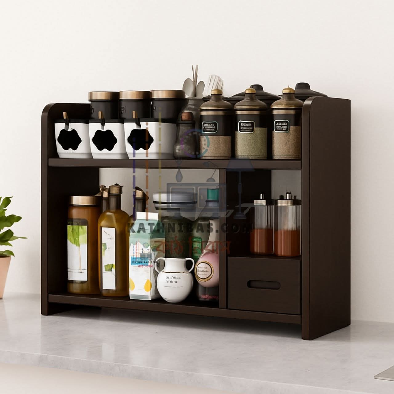 Premium Wooden Kitchen Rack / Multipurpose use Wooden Kitchen Rack