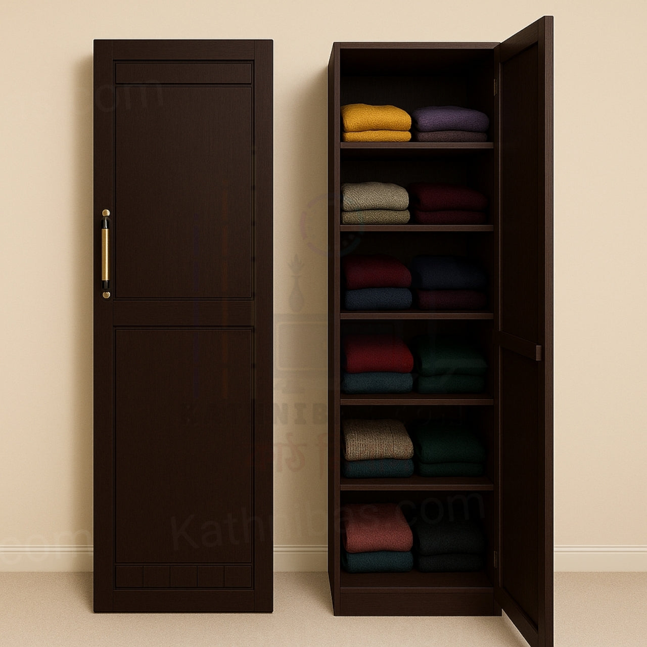 Elegant Wooden Almirah for Modern Home